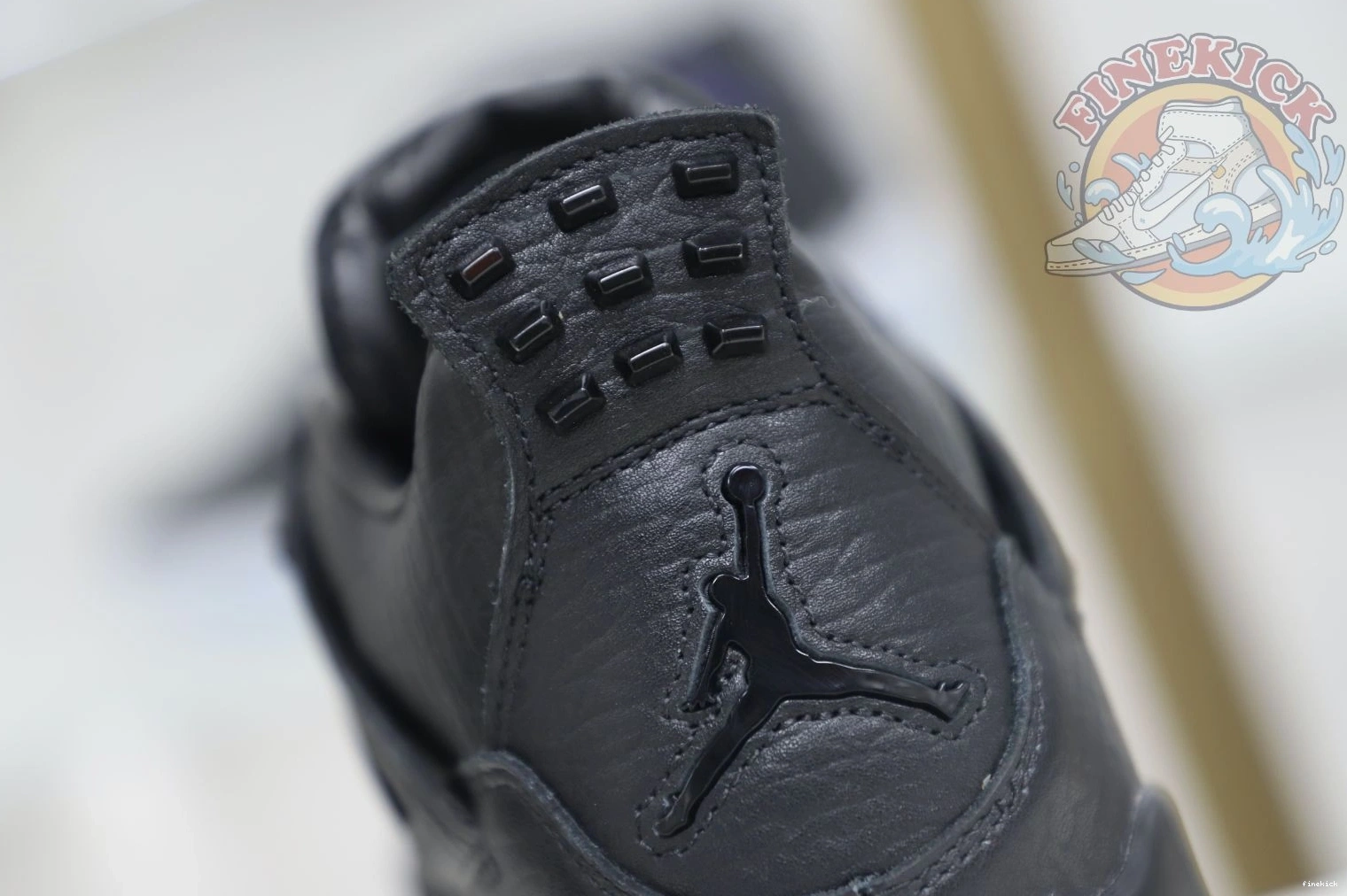 black ponyhair Jordan 4 Jordan Air retro 0104